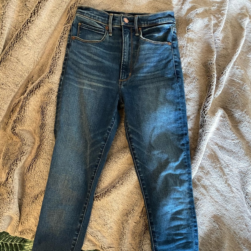 Abercrombie High Rise Skinny Jeans
